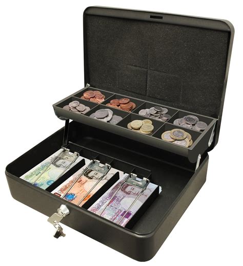 petty cash box with lock